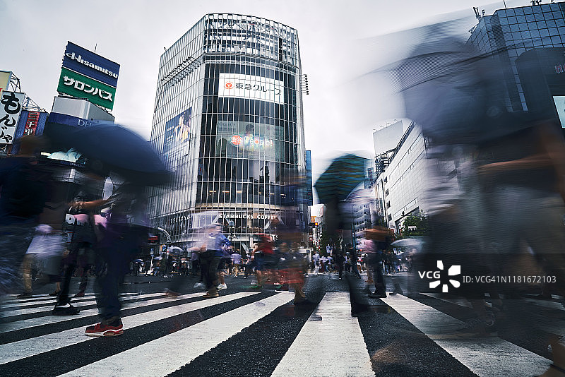 日本东京涩谷图片素材
