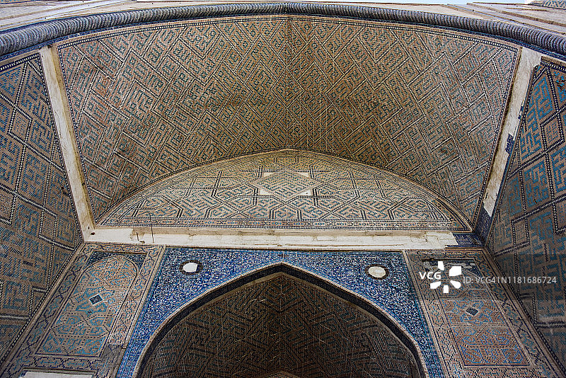 比比哈内姆清真寺Iwan入口图片素材