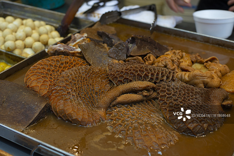 香港街头小吃：牛杂图片素材