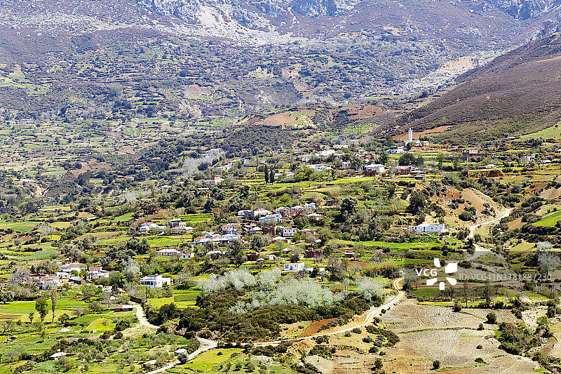 摩洛哥北部得土安麦地那图片素材