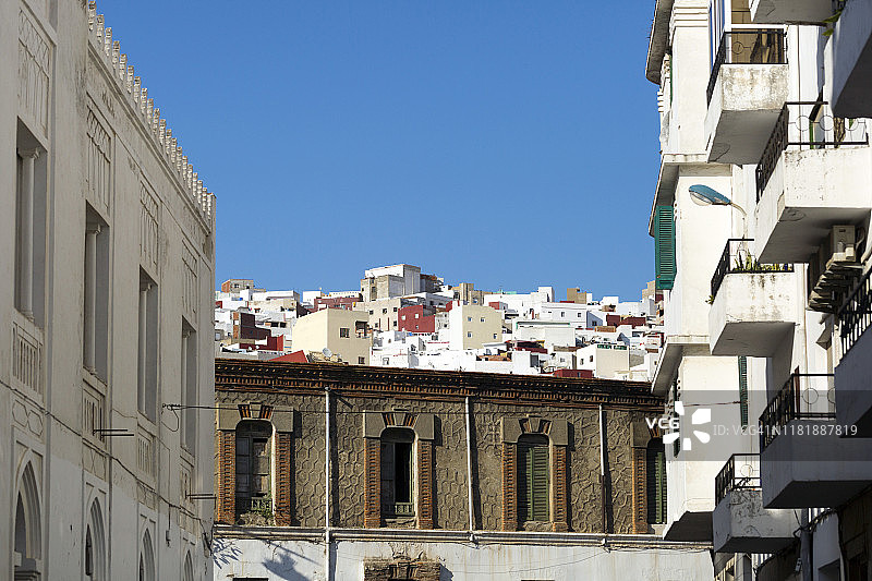 摩洛哥北部得土安麦地那图片素材