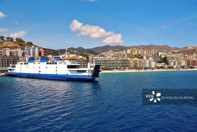 墨西拿，西西里岛，意大利图片素材