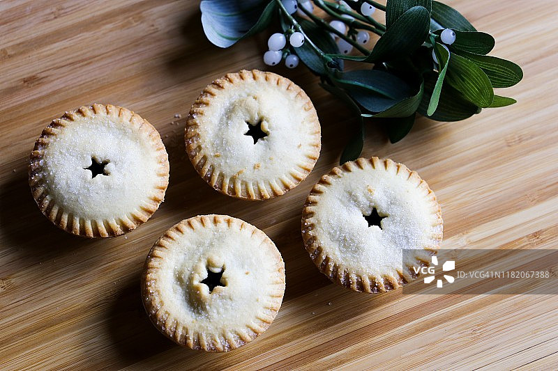 圣诞肉馅饼图片素材