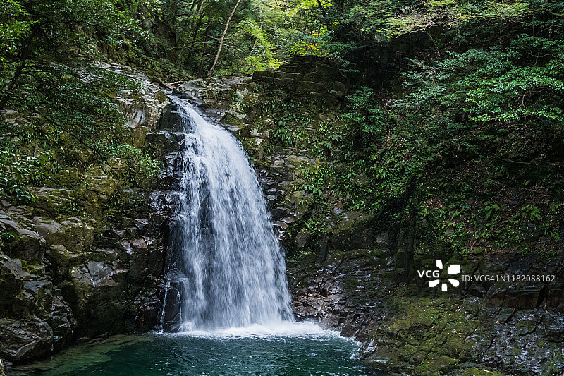 赤目四十八瀑布不动泷瀑布图片素材