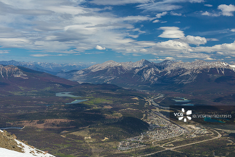 贾斯珀高空景观图片素材