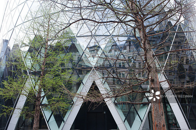 英国伦敦金融城瑞士再保险大楼（小黄瓜）外部图片素材