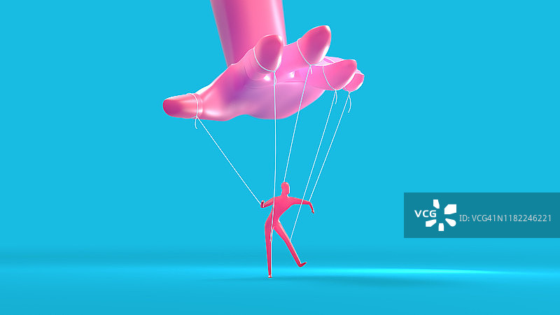 对他人的权威和控制图片素材