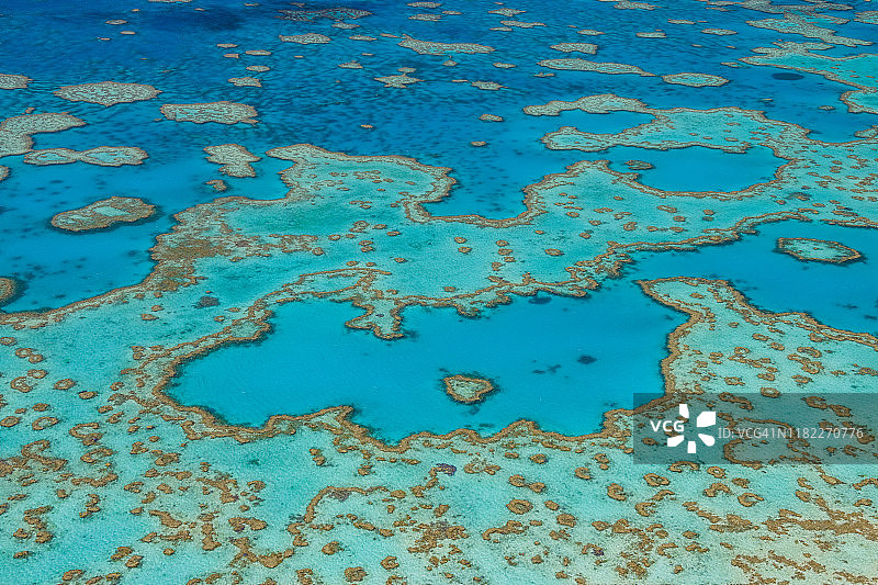 澳大利亚大堡礁和哈迪礁图片素材