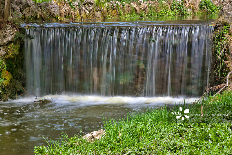 奥斯特公园的景观水景图片素材