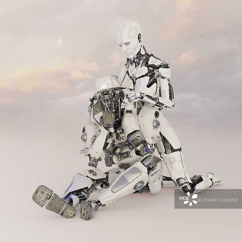 机器人恋爱图片素材