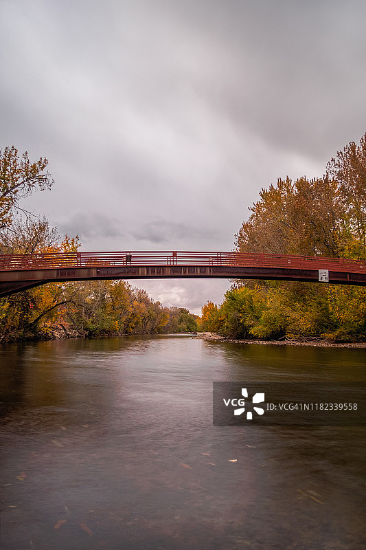 博伊西的友谊桥图片素材