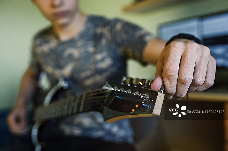 青少年音乐人图片素材