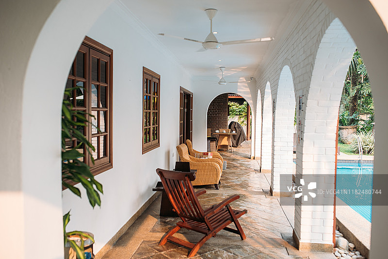 热带室内家居设计图片素材