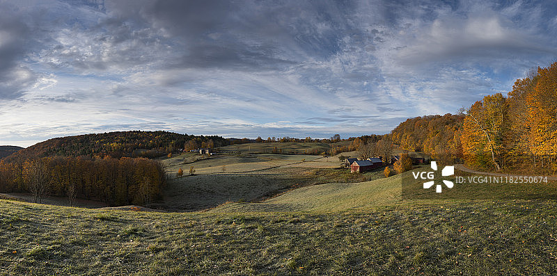 佛蒙特州乡村风光图片素材