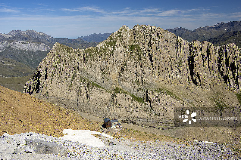 塔永山，加瓦尔尼，奥克西塔尼，奥德萨和佩尔迪多山国家公园，法国图片素材