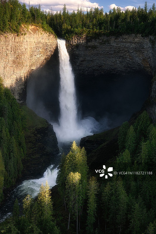 Helmcken瀑布图片素材