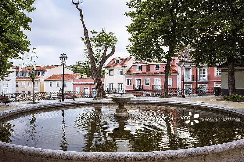 里斯本奥古斯托·吉尔花园图片素材