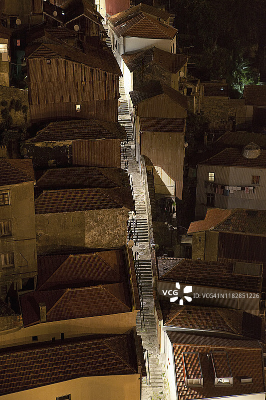 葡萄牙波尔图的屋顶图片素材