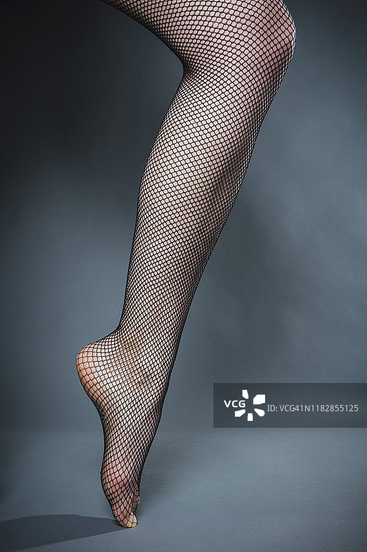 穿着网袜的女人腿图片素材