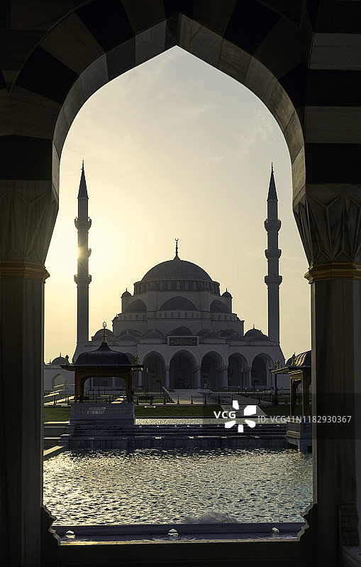 沙迦清真大寺图片素材