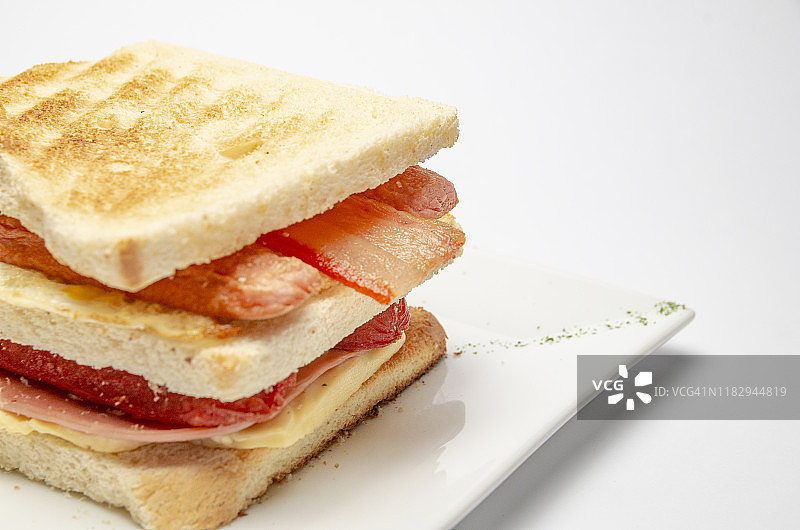 热狗三明治和奶酪图片素材