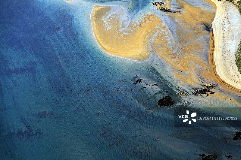 抽象景观航拍图片素材