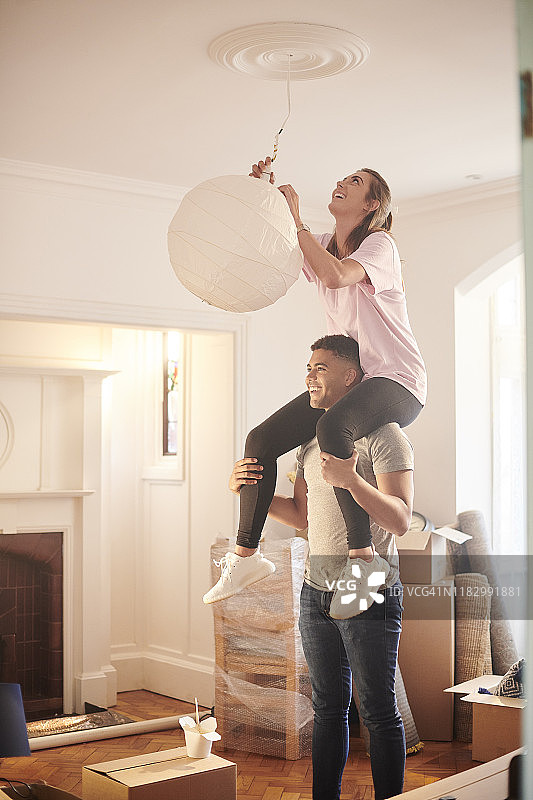 新家灯罩图片素材