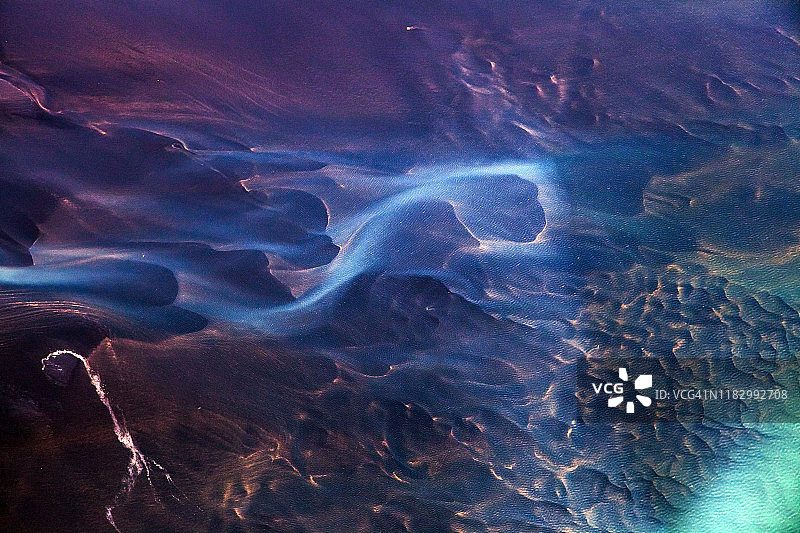 抽象景观航拍摄影图片素材