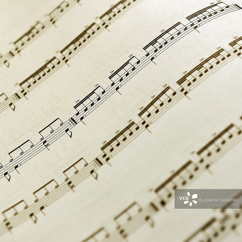 乐谱图片素材