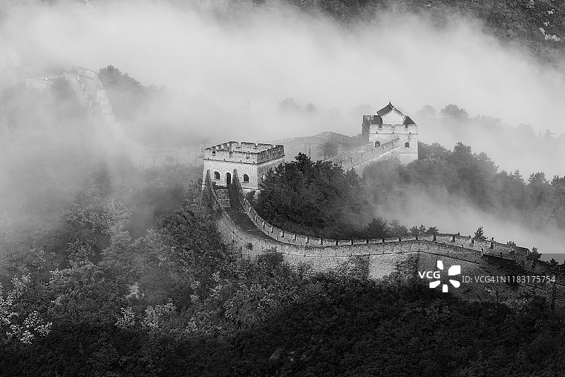中国的长城图片素材