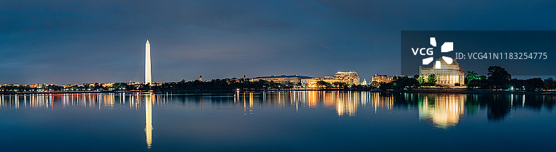 华盛顿特区城市景观：托马斯·杰斐逊纪念堂图片素材