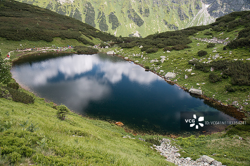 斯洛伐克西塔特拉山脉的罗哈切山图片素材