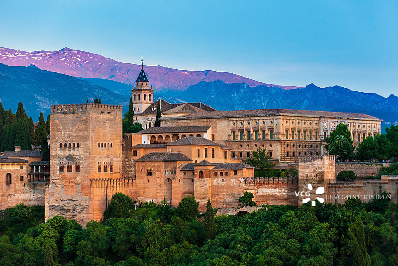 阿尔罕布拉宫图片素材