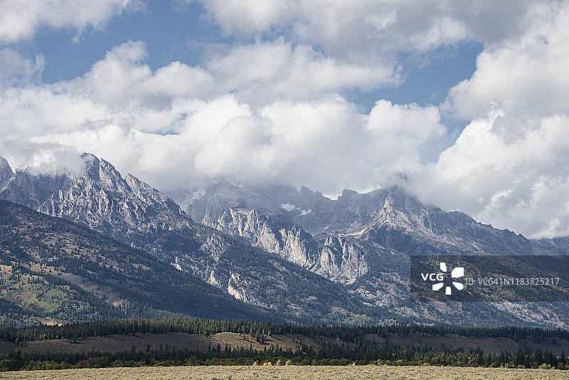 提顿山脉图片素材