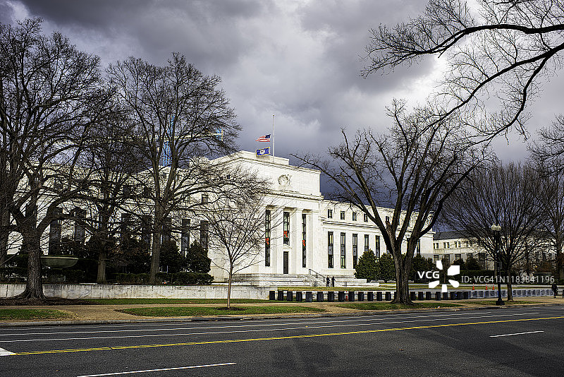 华盛顿联邦储备委员会总部图片素材