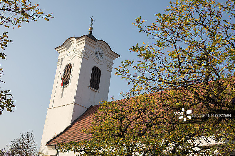 匈牙利圣安德烈圣约翰罗马天主教教堂图片素材