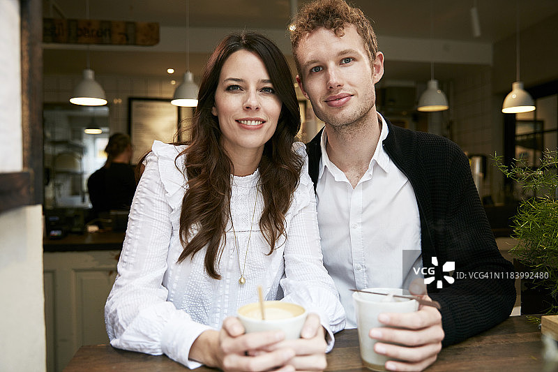哥本哈根城市之旅，一杯咖啡和茶图片素材
