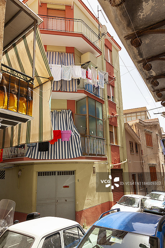 西西里阳台图片素材