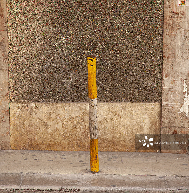 路面系柱图片素材