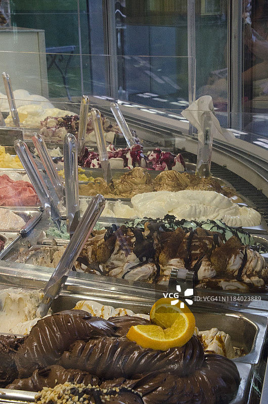 意大利冰淇淋店图片素材