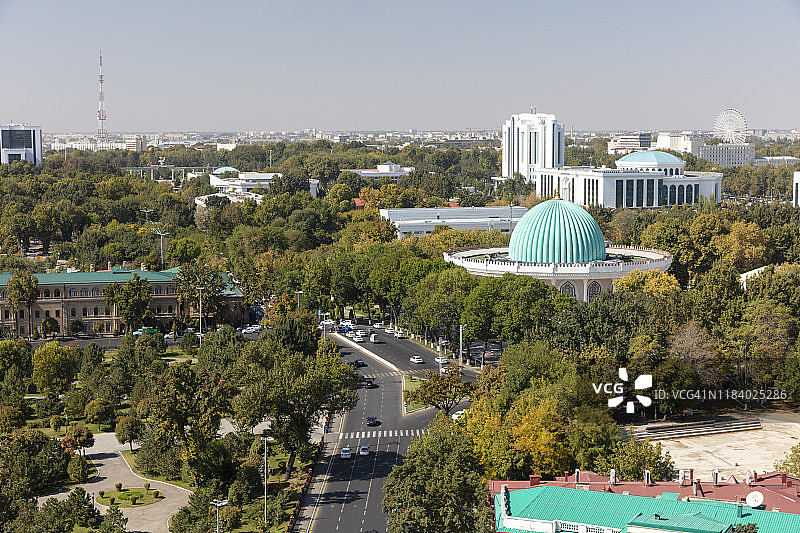 乌兹别克斯坦塔什干市中心图片素材