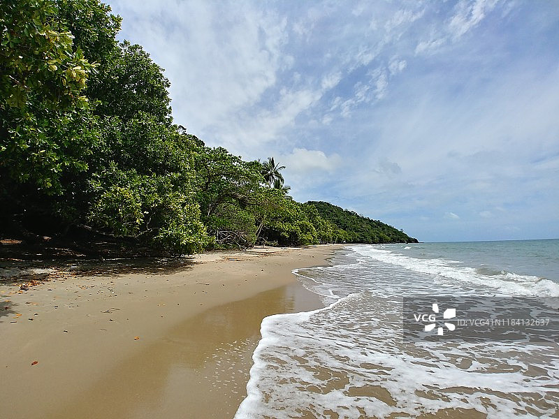 昆士兰州北部热带海滩图片素材