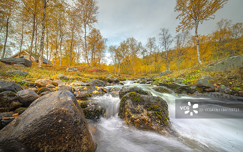拉普兰秋景图片素材