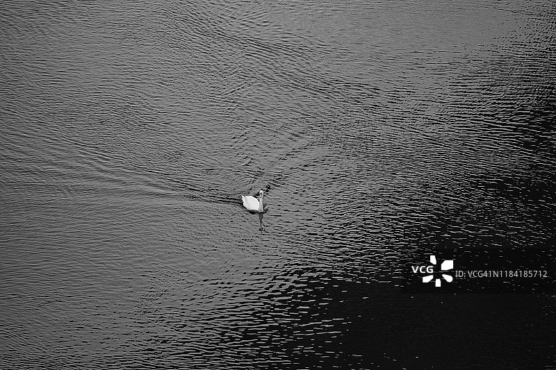 康威城堡，威尔士图片素材