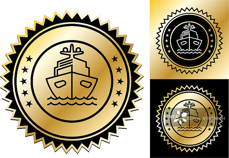 现代豪华游艇图标图片素材