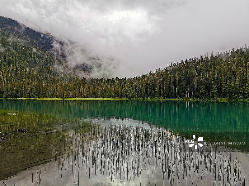 加拿大乔弗雷湖省立公园下乔弗雷湖图片素材