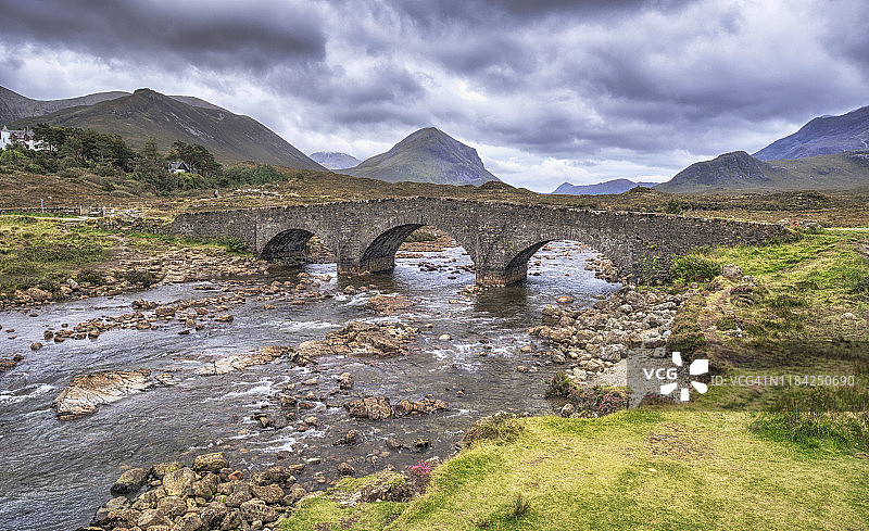 斯莱格achan桥图片素材