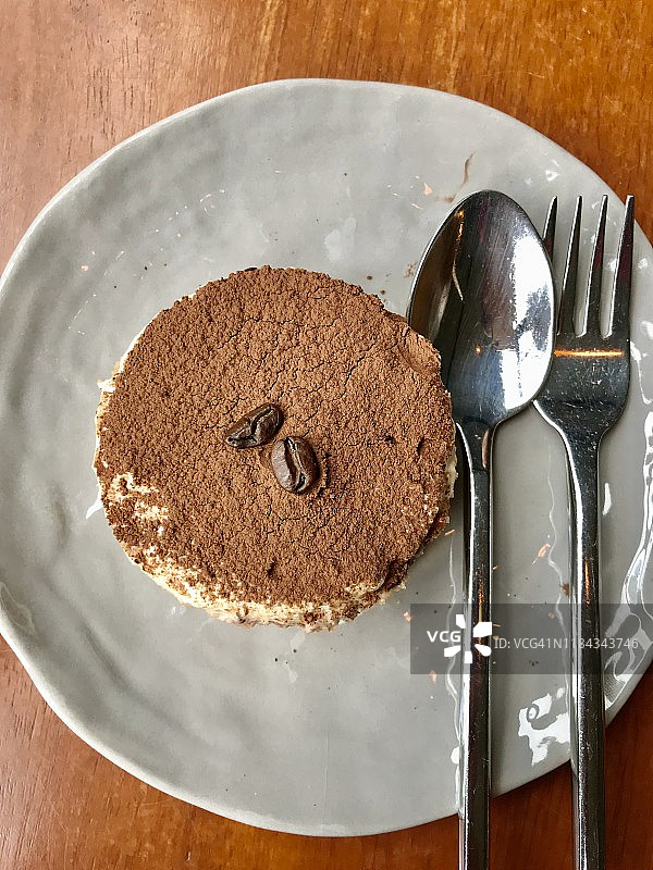 自制提拉米苏甜点图片素材