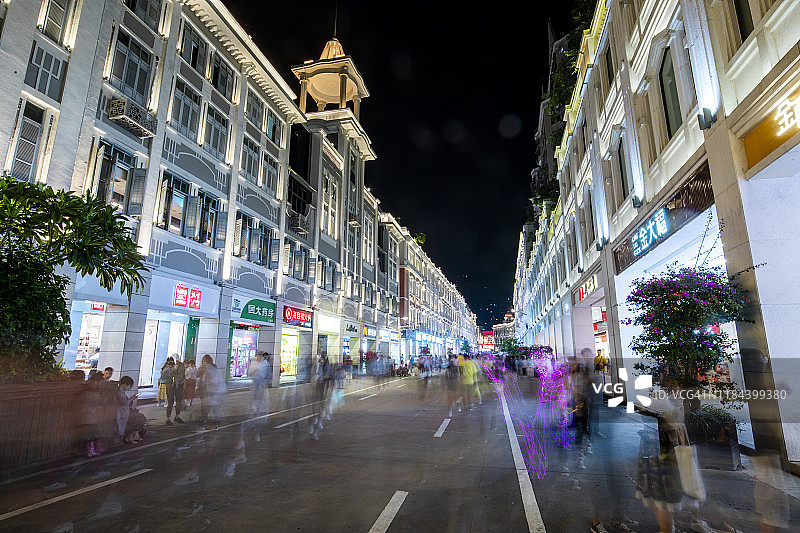 中国福建厦门中山路步行街图片素材
