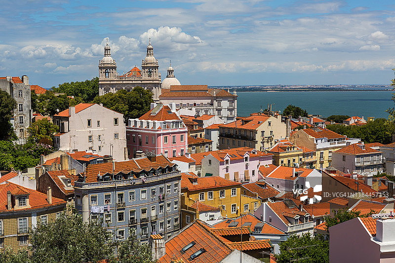 里斯本阿尔法玛老城区（葡萄牙）图片素材